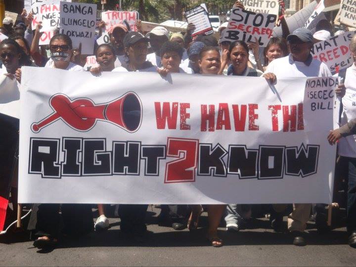 Right2Know Campaign – We all have the right to&nbsp;know