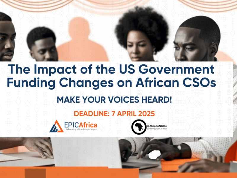Survey – The Impact of the US Government Funding Changes on African&nbsp;CSOs