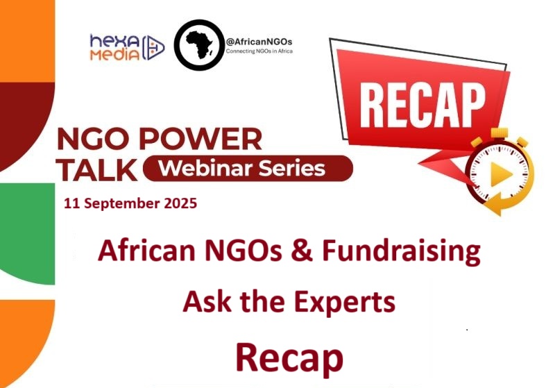 NGO Power Talk – African NGOs & Fundraising: Ask the Experts –&nbsp;Recap