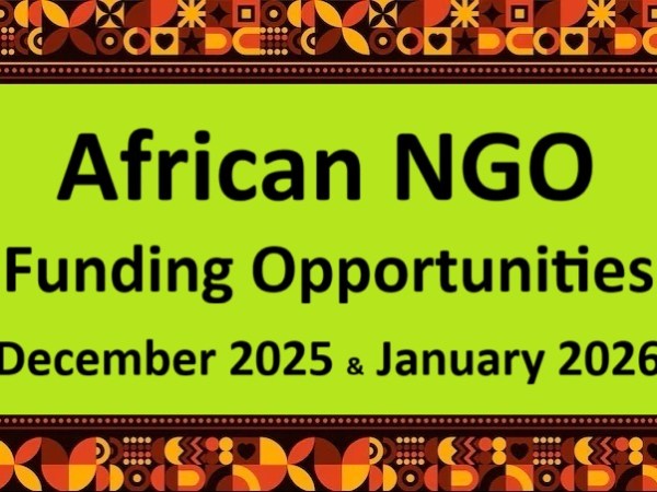 African NGO Funding Opportunities – December 2025 & January&nbsp;2026