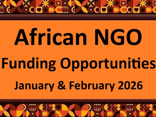 African NGO Funding Opportunities – January & February&nbsp;2026