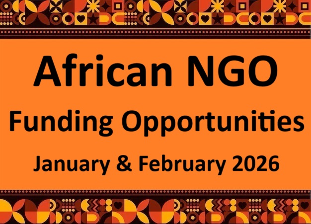 African NGO Funding Opportunities – January & February&nbsp;2026