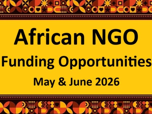African NGO Funding Opportunities – May & June&nbsp;2026