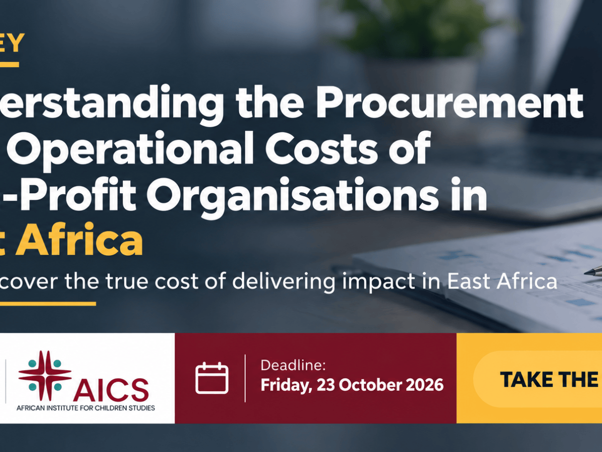 Survey – Understanding the Procurement and Operational Costs of Non-Profit Organisations in East&nbsp;Africa